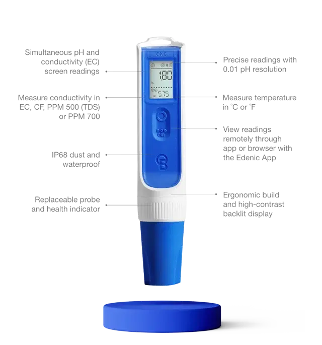 Bluelab Onepen , PPM/EC/PH/Temp Pen