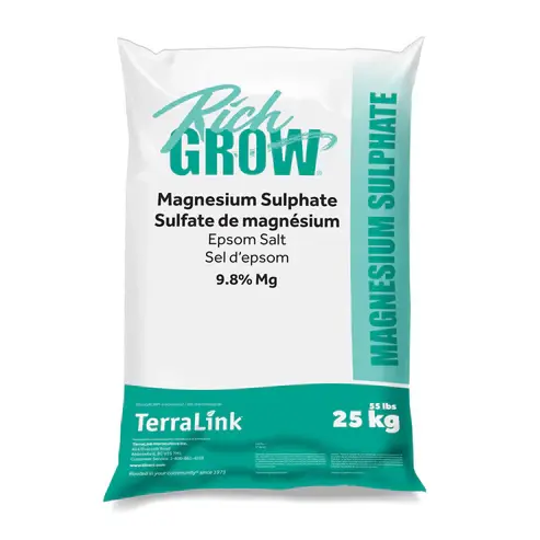 Terralink Magnesium Sulphate (Epsom Salts, Heptahydrate) 9.8% Mg- 25 KG