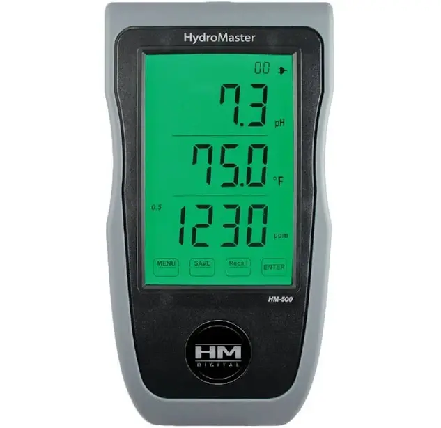 HM Digital HydroMaster HM-500 Continuous pH/EC/TDS/Temp Monitor
