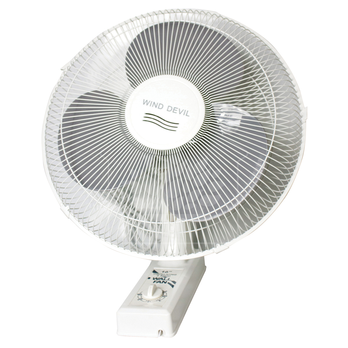 Wind Devil 16" 3-Speed Oscilating Wall Fan