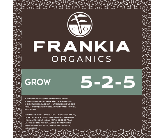 Frankia Fertilizers Grow
