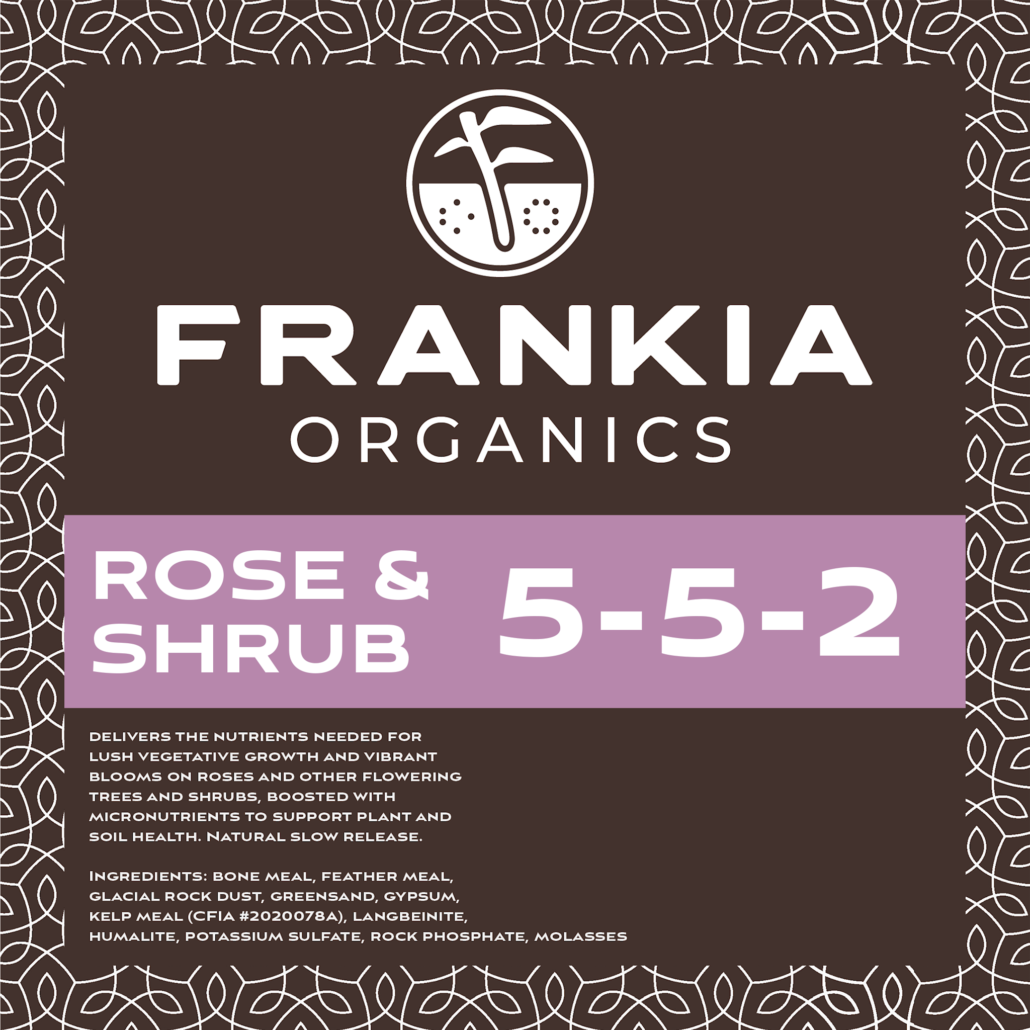 Frankia Fertilizers Rose & Shrub (5-5-2)