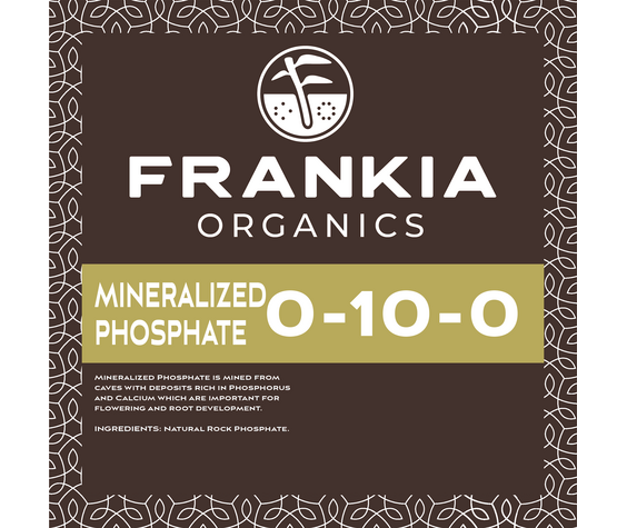 Frankia Fertilizers Mineralized Phosphate