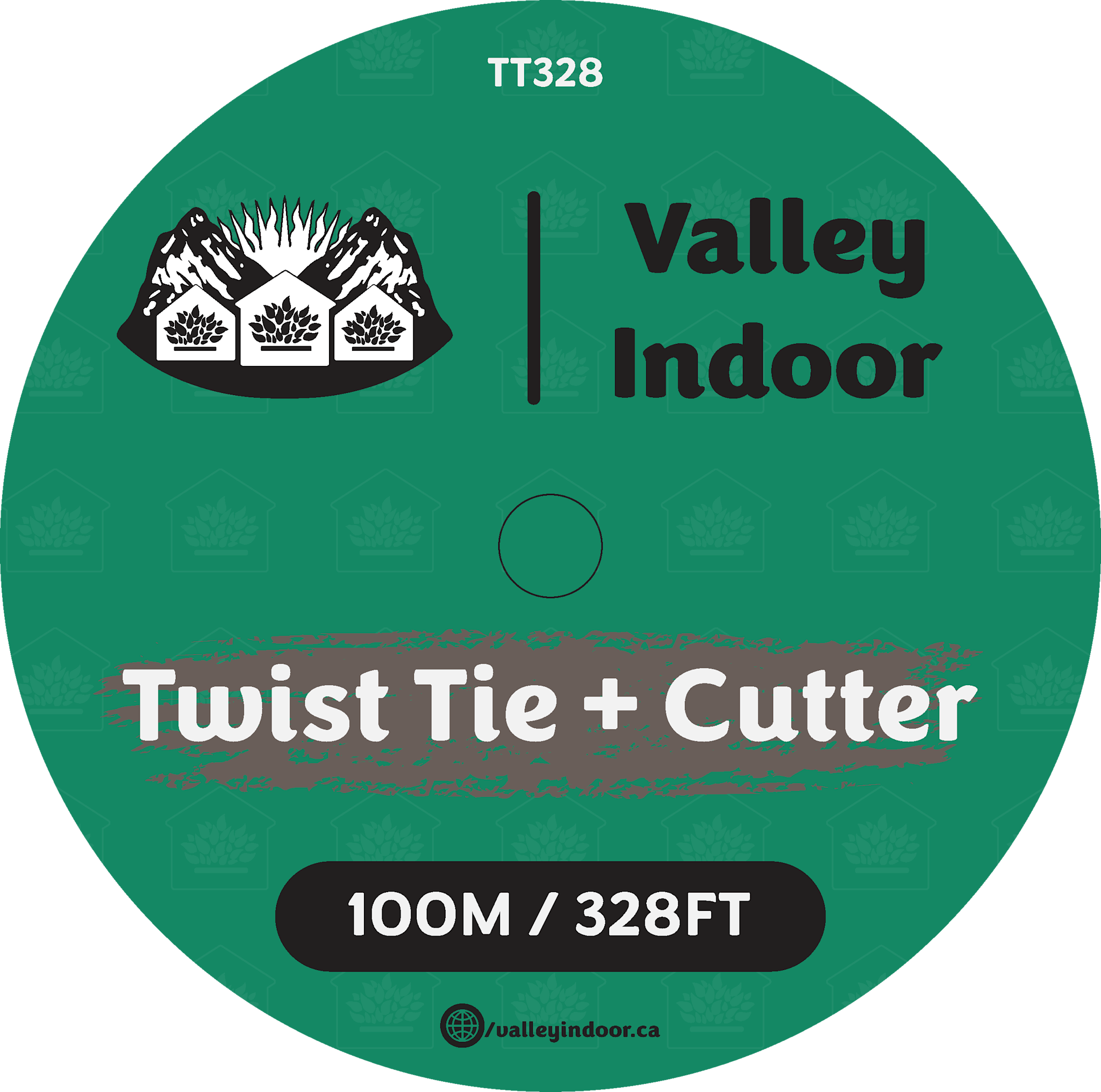 Twist Tie w/Cutter 100m (328ft)