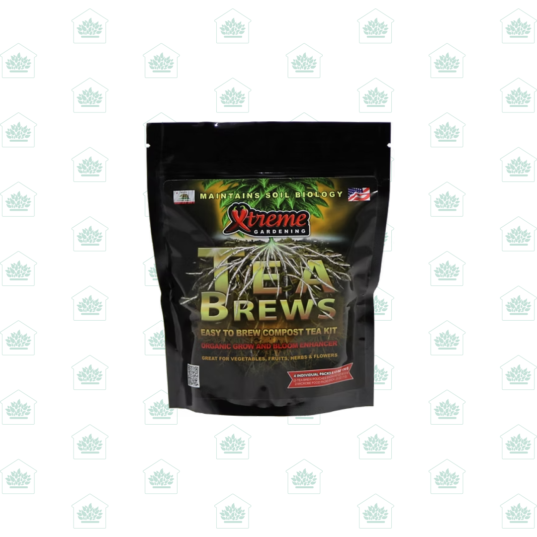 Xtreme Gardening XTREME TEA BREWS - Easy to Brew Compost Tea Kit 10-Pack
