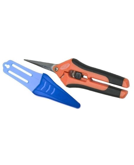 Orange Precision Pruner Curved Blade