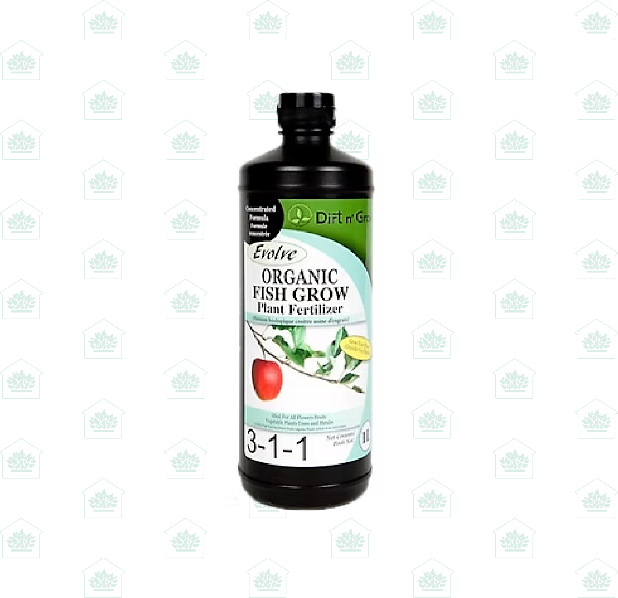 Evolve Organic Fertilizers Organic Fish Grow / Bloom Plant Fertilizer