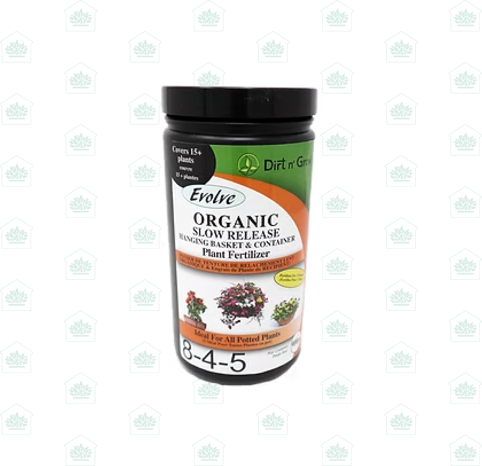 Evolve Organic Fertilizers Organic Slow Release Hanging Basket & Container Fertilizer (8-4-5) 900g