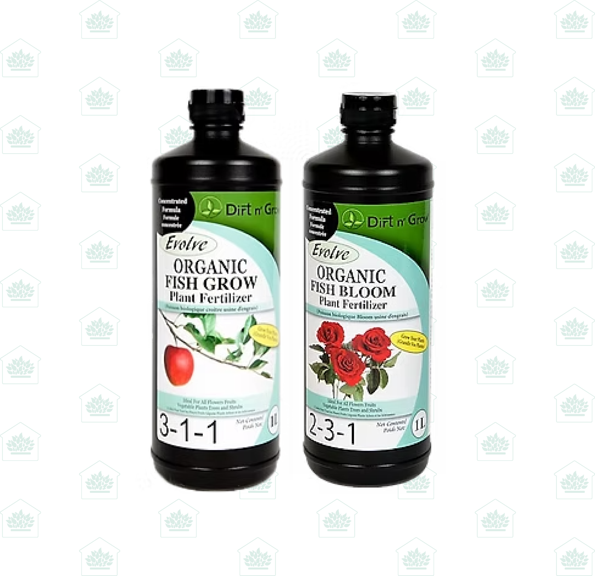 Evolve Organic Fertilizers Organic Fish Grow / Bloom Plant Fertilizer