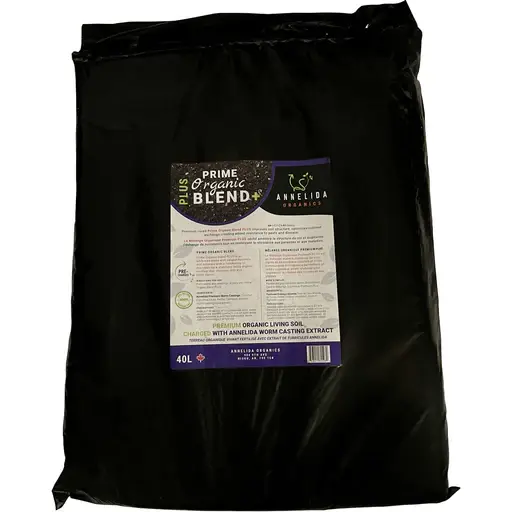 Annelida Organics Prime Organic Blend Plus Living Soil 40L