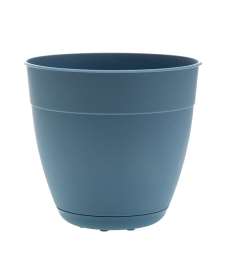 BLOEM 16" DAYTON OCEAN BLUE PLANTER