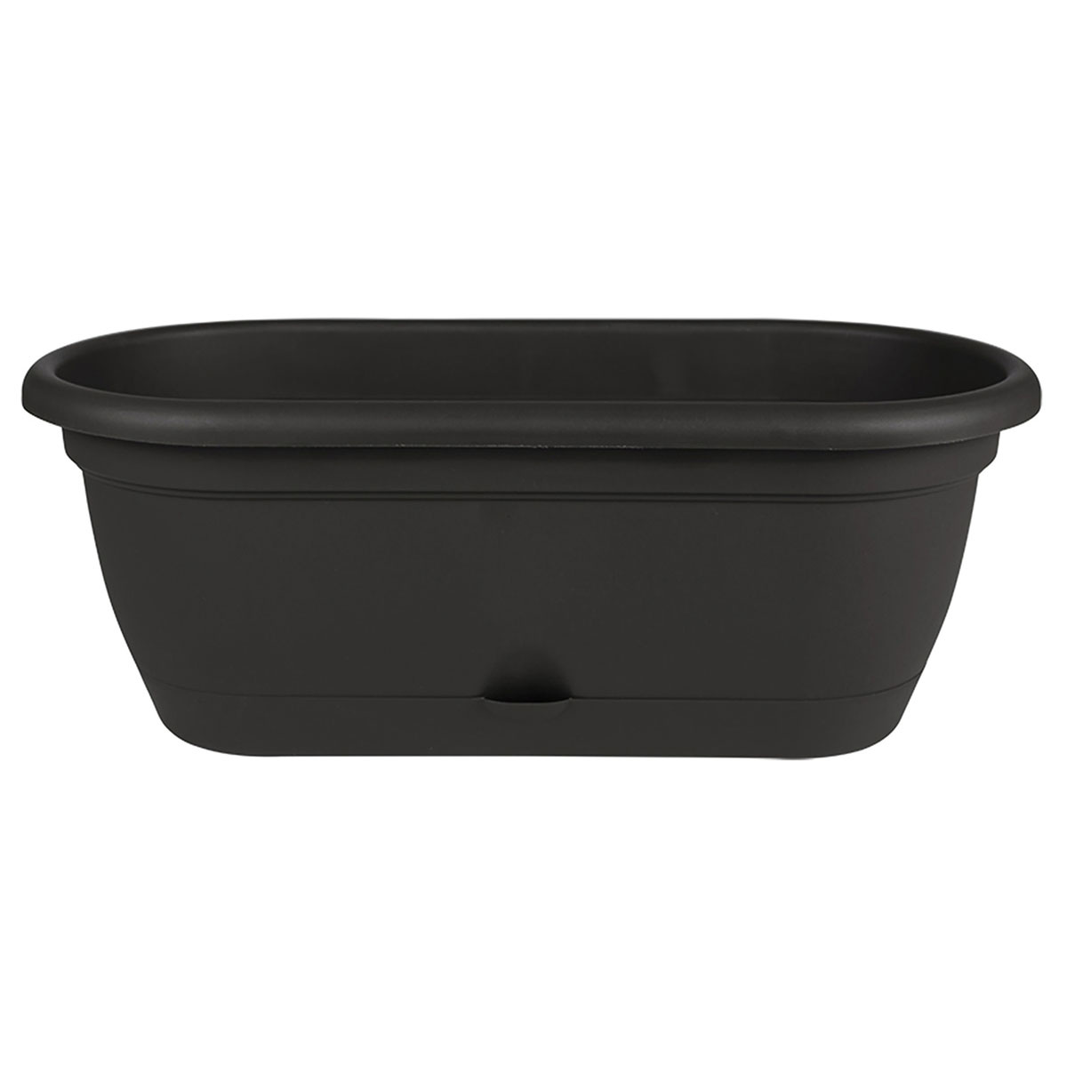 18" LUCCA WINDOW BOX BLACK