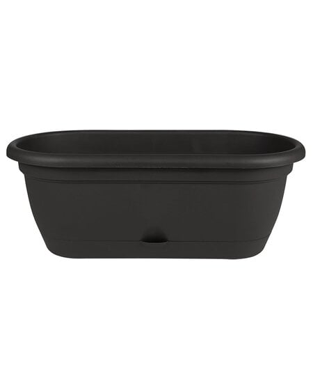 18" LUCCA WINDOW BOX BLACK