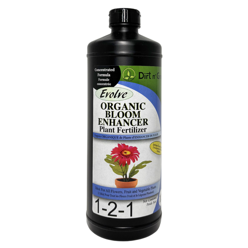 EVOLVE  Organic Bloom Enhancer  (1-2-1 with 0.7% Calcium) 1 Liter