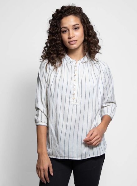 Bsbee Linda Shirt Navy Stripe