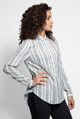 Bsbee Olympic Shirt Grey Stripe