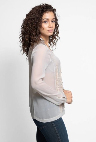 Burning Torch Dresden Blouse