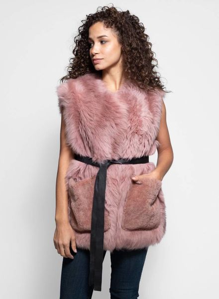 Fur Shearling Rose