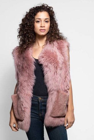 Fur Shearling Rose