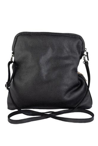 Majo Textured Crossbody Black