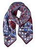 Inouitoosh Mads Square Scarf Burgundy