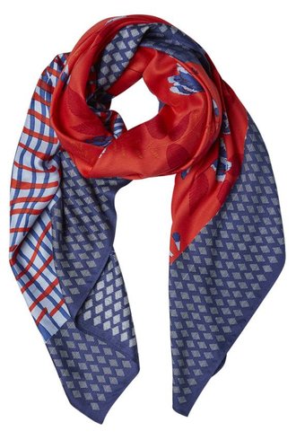 Inouitoosh Mogador Square Scarf Red