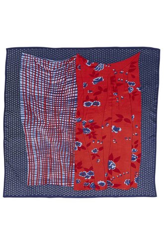 Inouitoosh Mogador Square Scarf Red