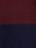 Destin Triple Quadra Scarf Navy Burgundy