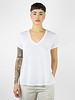 Burning Torch 4 Directions Short Sleeve Top White