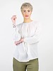 Raquel Allegra Little Peasant Blouse Dirty White