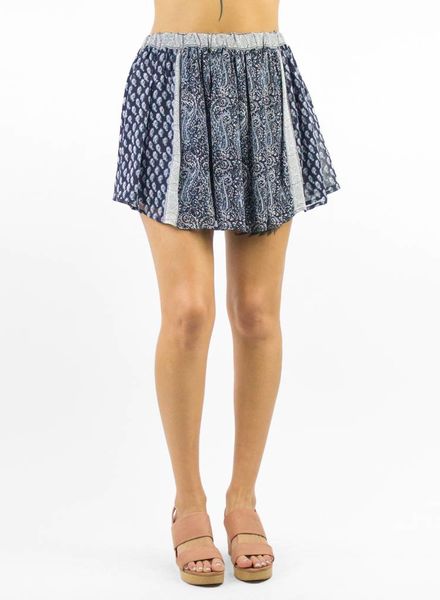 Ulla Johnson Patchwork Miniskirt Mer