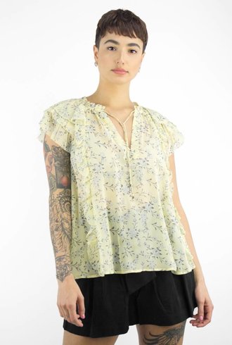 Ulla Johnson Rooney Blouse Acacia