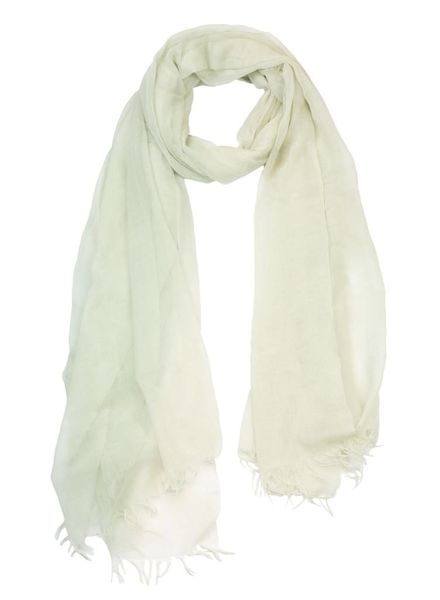 Inhabit Tissue Woven Scarf Chalk