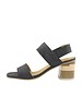 Coclico Bask Quarter Strap Sandal Ombra Black