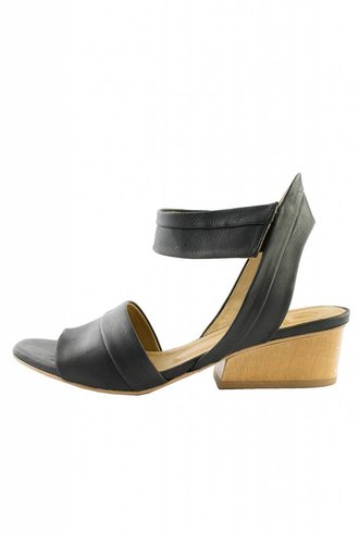 Coclico Outside Ankle Strap Sandal Kent Black