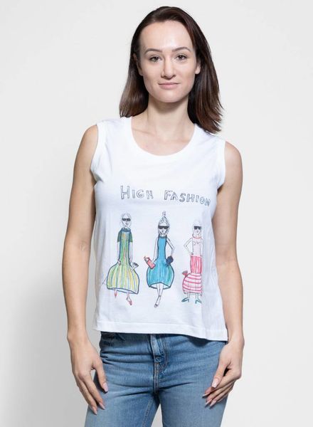 Unfortunate Portrait High Fashion Tank Top