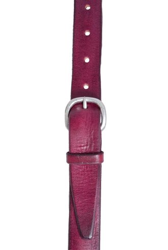 Orciani Masculine Belt Bordeaux