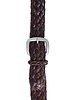 Orciani Braided Masculine Belt Ebano