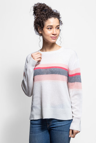 360 Sweater Christina Pullover Chalk Multi