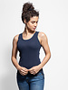 Inhabit Cotton Tank Navy