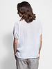 Raquel Allegra Pleat Blouse White