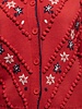 The Great Meadow Bobble Cardigan Redwood