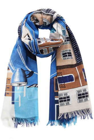 Inouitoosh 2CV Scarf Blue / Bleu