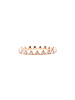 KISMET by Milka White Diamond Crown Ring