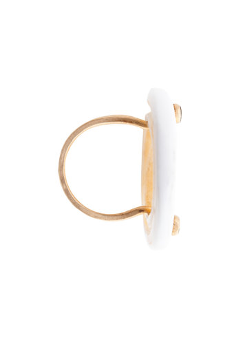 Renee Garvey Kwalia and 14k Gold Nail Head Ring