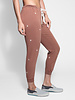 The Great Cropped Sweatpant Rust Wishweed Embroidery