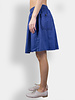 The Great The Court Skirt Vibrant Blue Wash