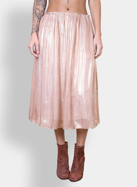 Pomandere Skirt Rose Metallic