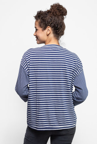 The Great The Shrunken Henley College Stripe Mix