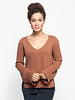 Inhabit Drapey V Sweater Spice